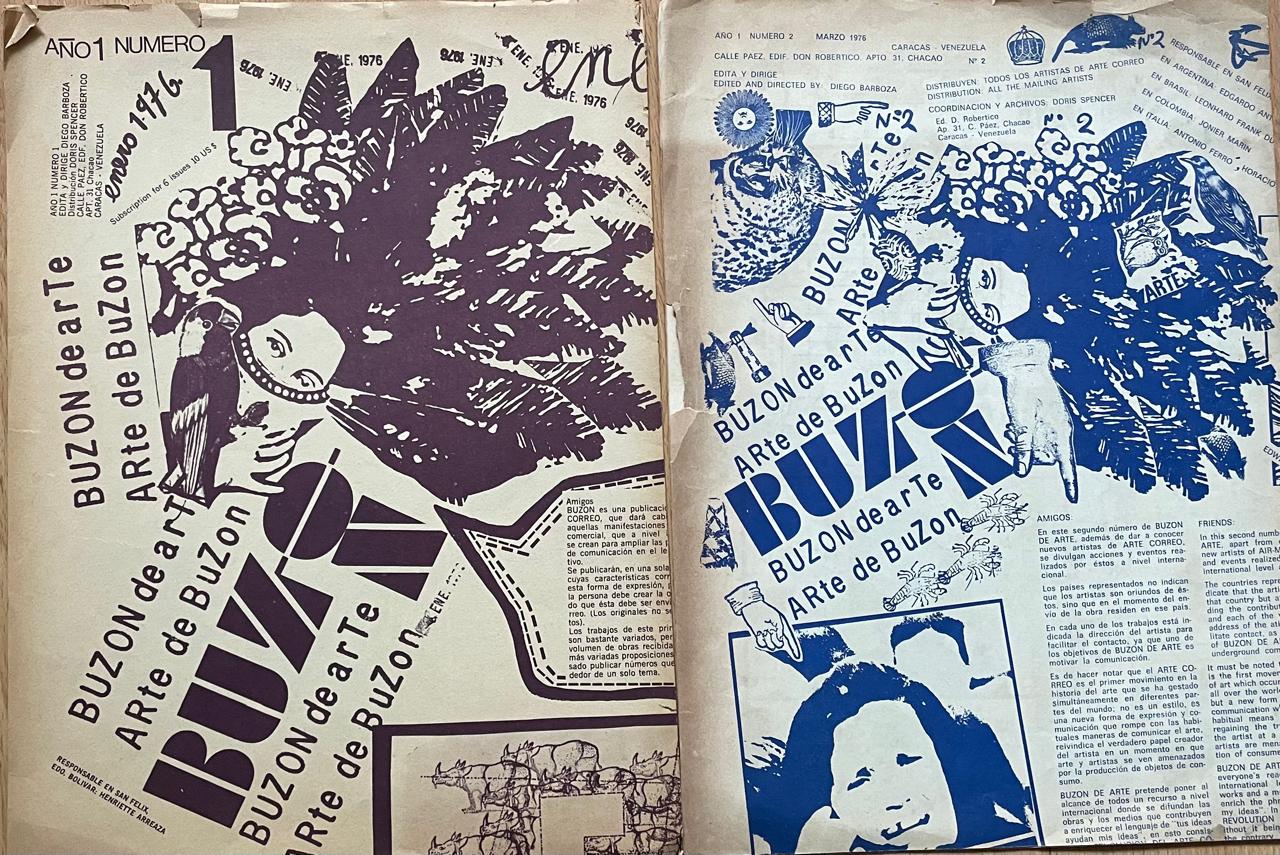 Editor: Diego Barboza (1945 - 2003)	Buzón de Arte/Arte de Buzón