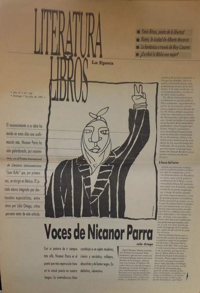 Literatura y libros la epoca año IV n° 169, 1991