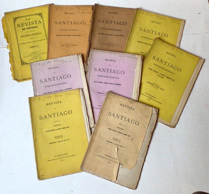 La Revista de Santiago N.2-3-4-6-8-9-10-13-14-15.