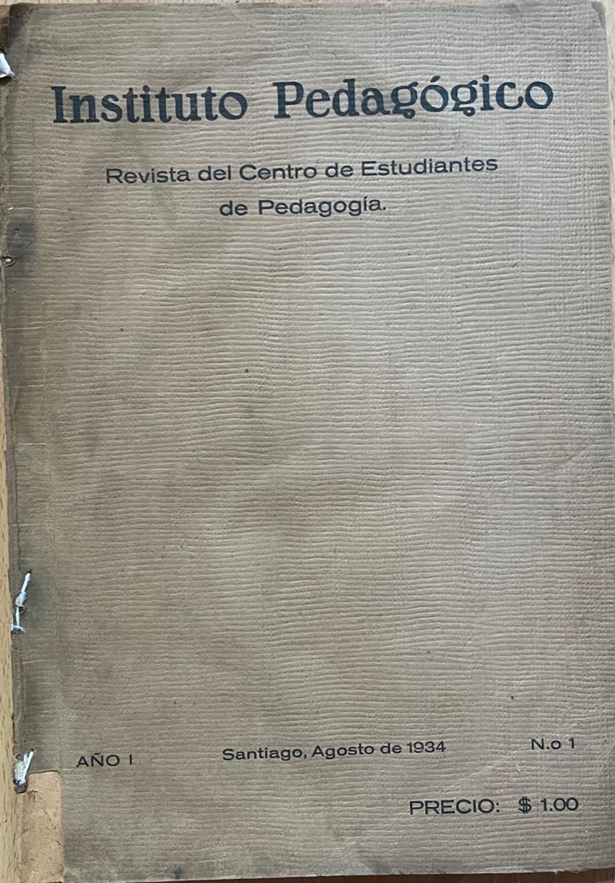 Luis Fuentealba Weber y Walter Uriarte Urrutia	Instituto Pedagógico. Revista del Centro de Estudiantes de Pedagogía 