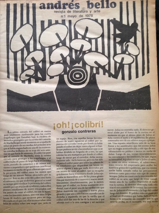 Andres Bello. Revista de literatura y arte. N° 1 al 12