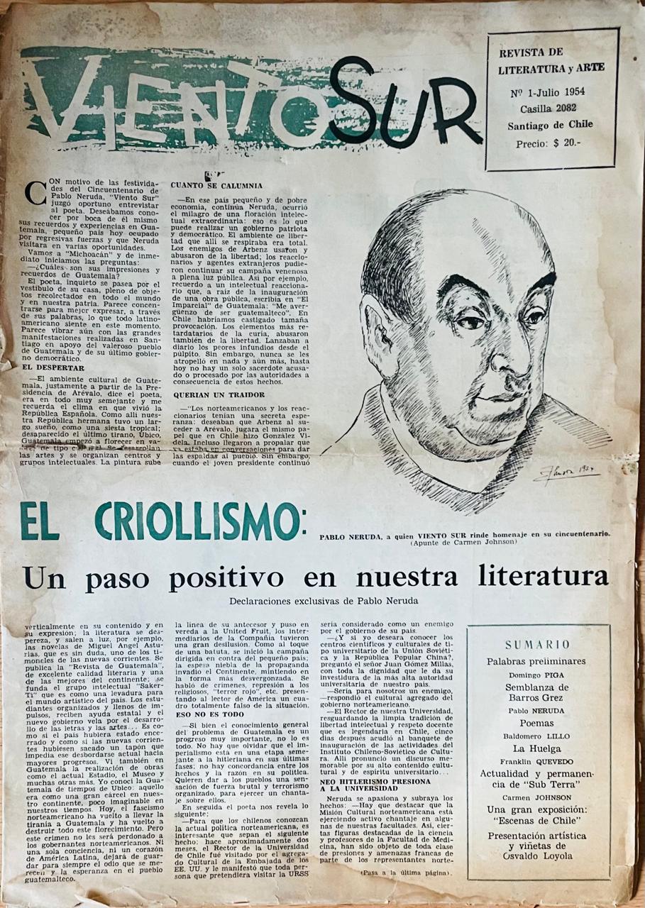 Revista de Arte y Literatura. Viento Sur  