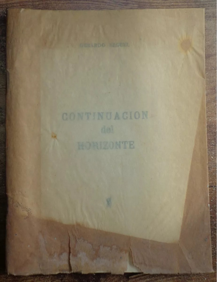 Gerardo Seguel. Continuación del Horizonte 