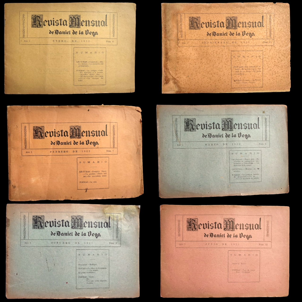 Revista Mensual de Daniel de la Vega. 