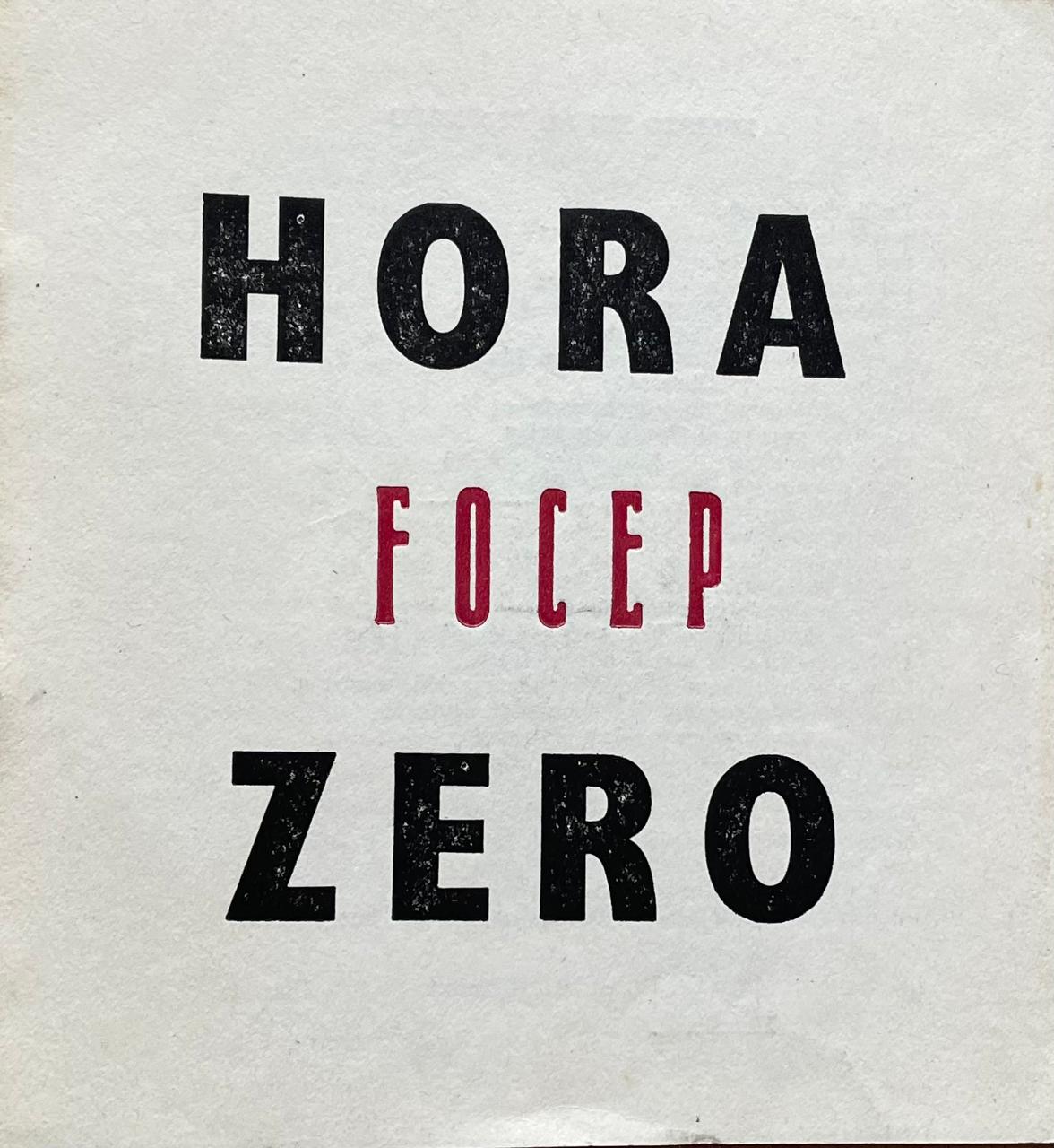 Pimentel, Mora, Verástegui, Luna, Jáuregui, Paredes y Mejía.	" HORA FOCEP ZERO"