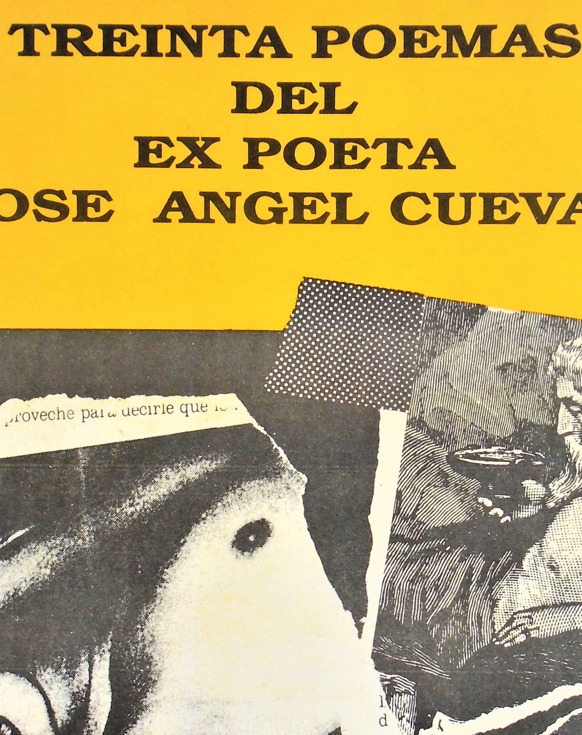 Treinta poemas del ex poeta José Ángel Cuevas