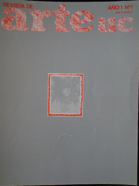 Pontificia Universidad Católica de Chile, Escuela de Arte - Revista de arte UC 