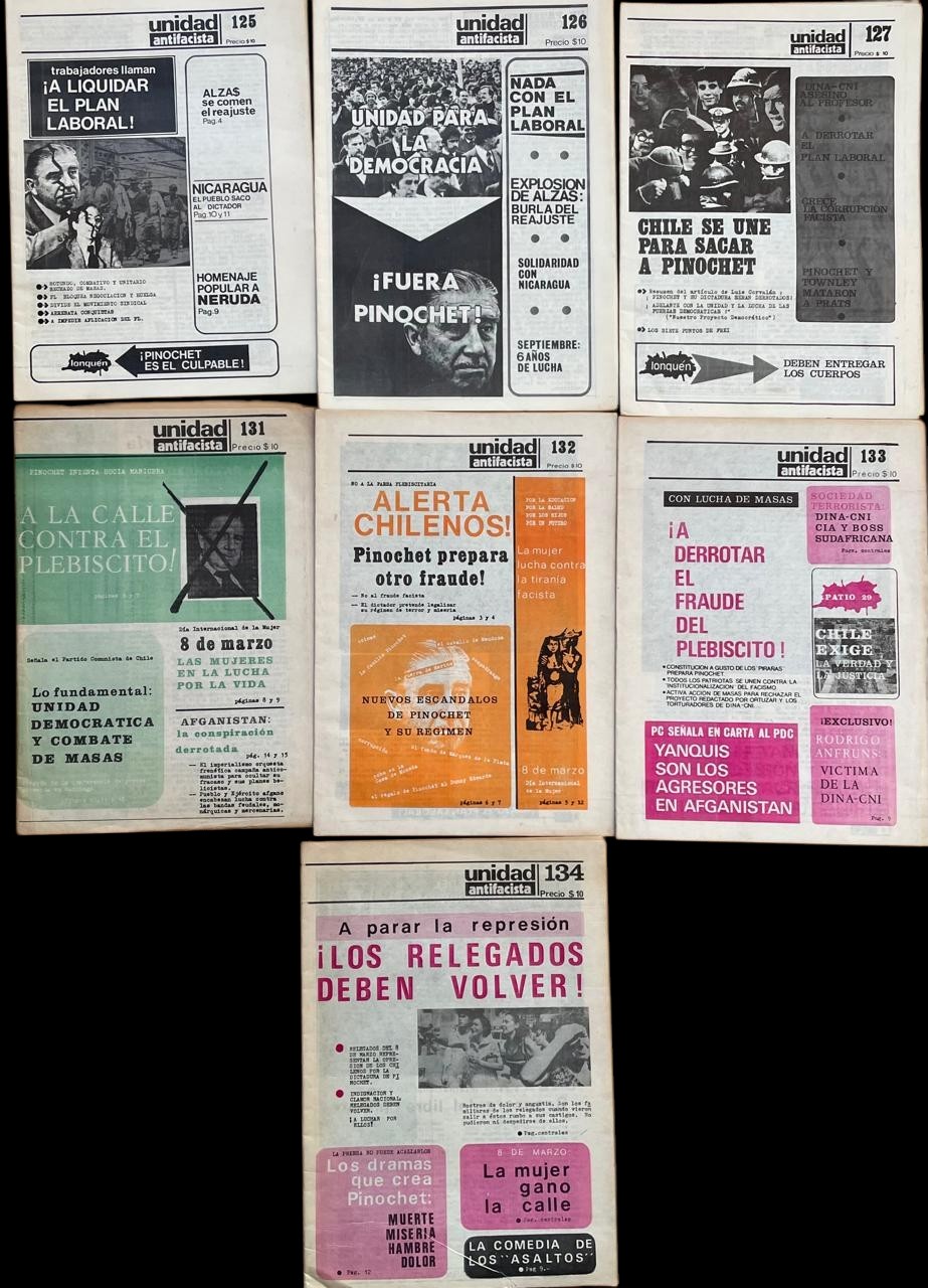 Unidad antifascista  ( 7 números)