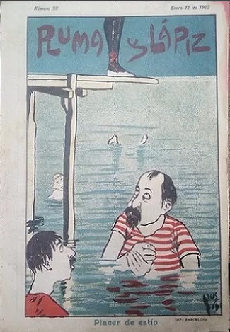 Marcial Cabrera Guerra - Pluma Y Lápiz. semanario ilustrado de artes, letras y actualidades