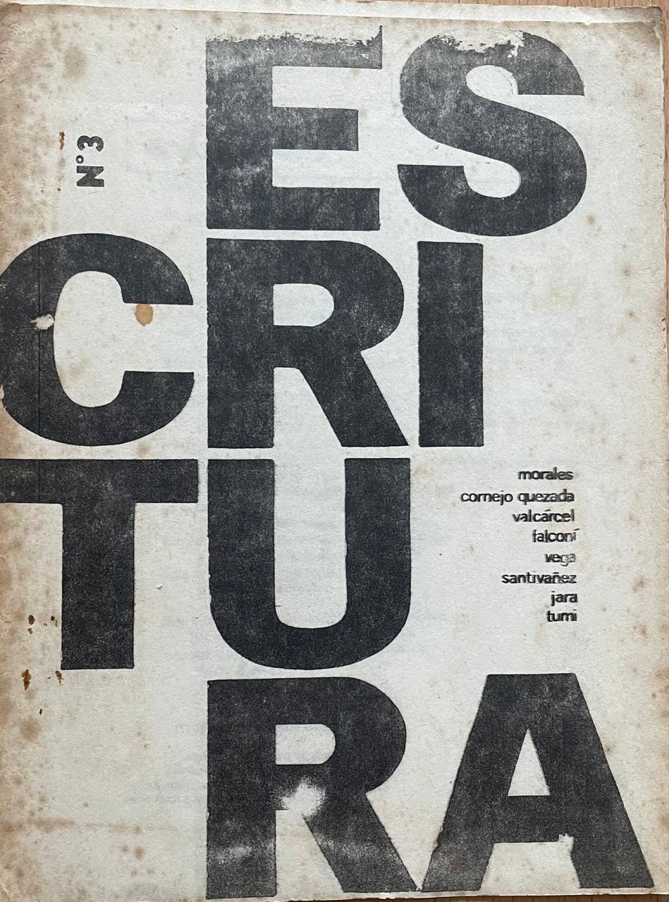 Universidad Mayor de San Marcos 	Escritura Año II, nº3 