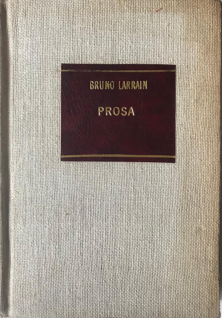 Bruno Larraín	Prosa