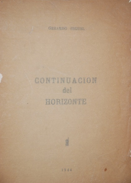 Gerardo Seguel - Continuacion del Horizonte