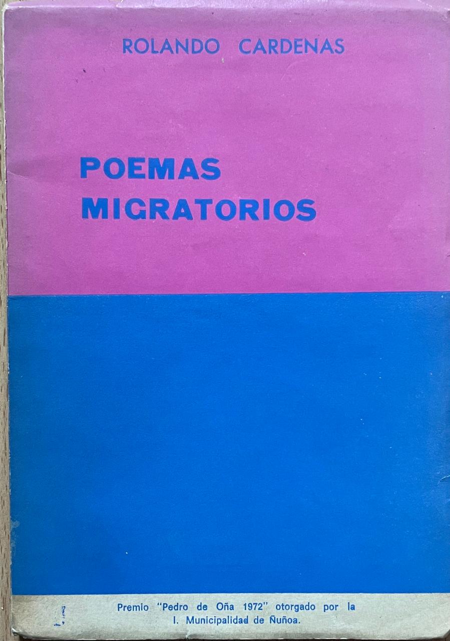 Rolando Cardenas 	Poemas migratorios 