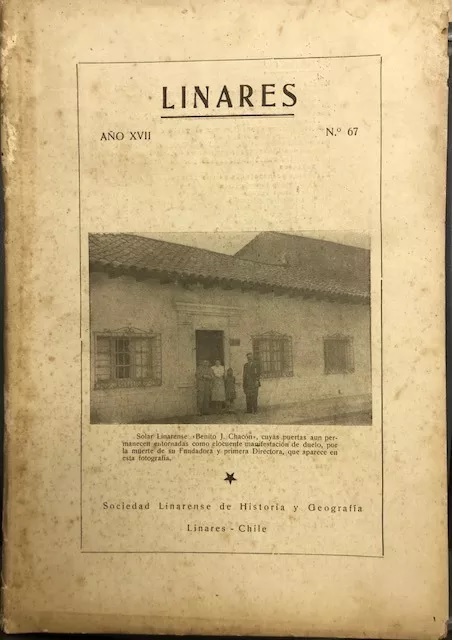 Linares. Revista de la Sociedad Linarense de Historia y Geografía