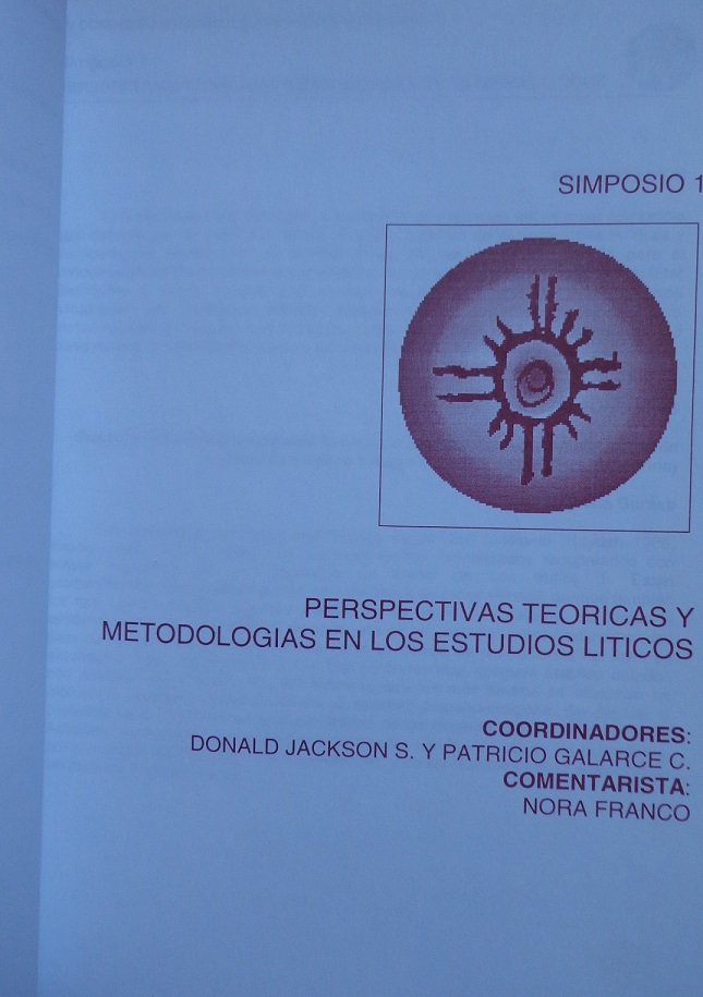 XV congreso nacional de arqueología chilena. Programa, resúmenes, directorio