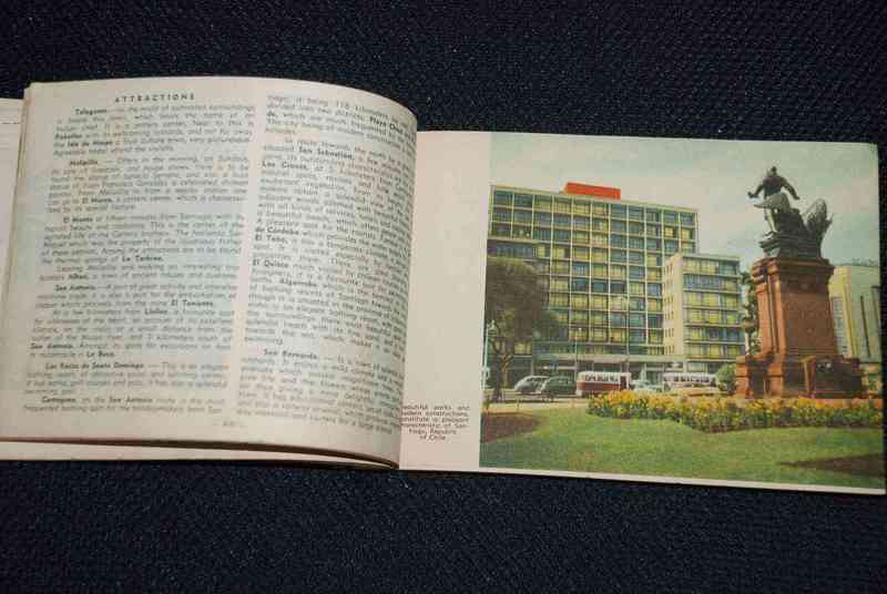 Tourist Guide 1962 - annual tourism publication edited by the propaganda and tourism section of the State Railways enterprise ; texte Oreste Plath ; photographs. U. de Chile