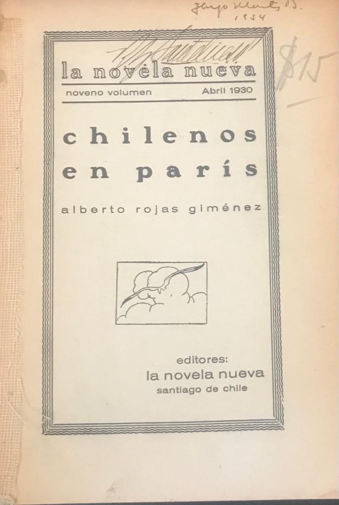 Alberto Rojas Jimenez	Chilenos en Paris