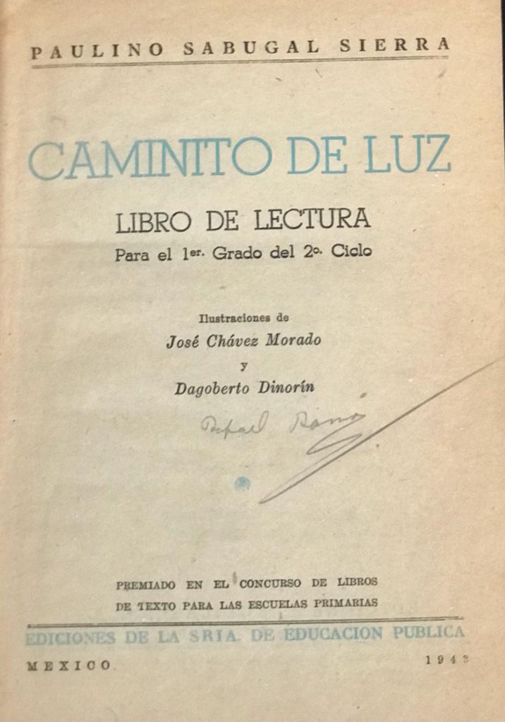 Paulino Sabugak Sierra 	Caminito de Luz. Libro de Lectura para el 1 er grado del  2° Ciclo 