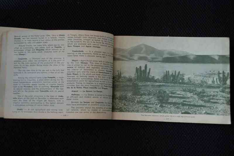 Tourist Guide 1962 - annual tourism publication edited by the propaganda and tourism section of the State Railways enterprise ; texte Oreste Plath ; photographs. U. de Chile