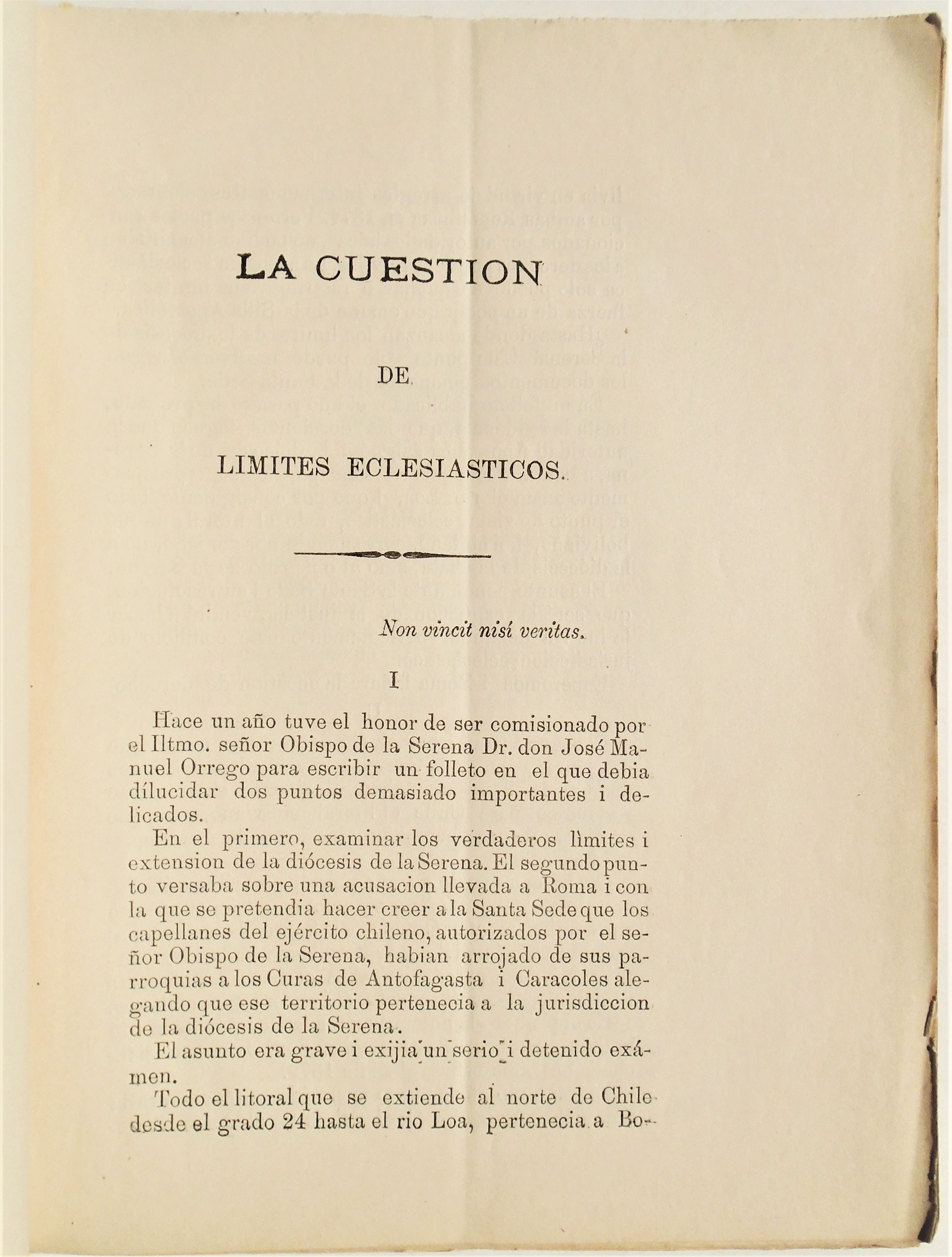 Guillermo Juan Carter - Algunos documentos en la cuestión eclesiástica