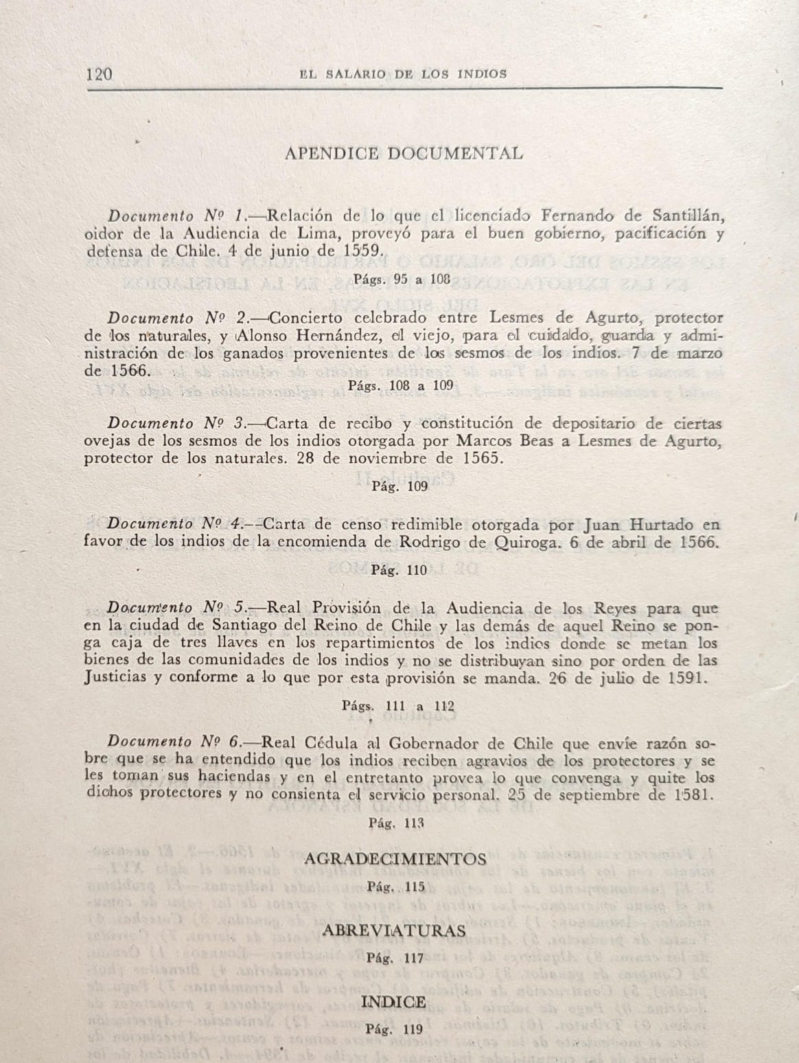 Álvaro Jara. El salario de los indios y los sesmos del oro en la tasa de Santillán. 