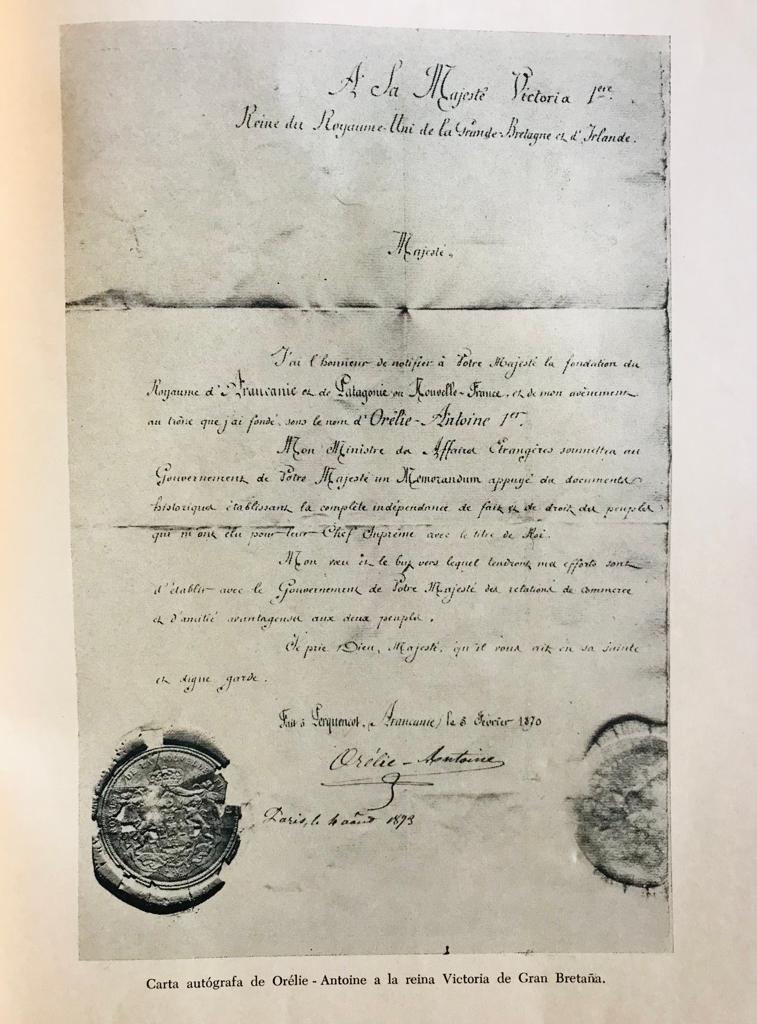 José Miguel Barros	Orelie-Antoine I y una proyectada expedición Británica a la Araucanía