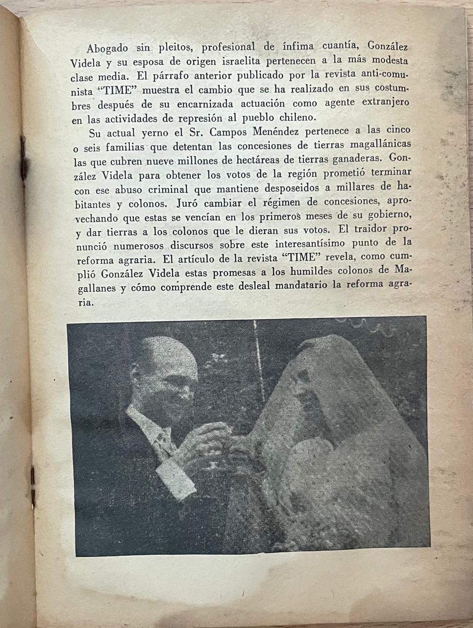 Pablo Neruda  	Gonzalez Videla el Laval de América Latina. Breve biografía de un traidor.