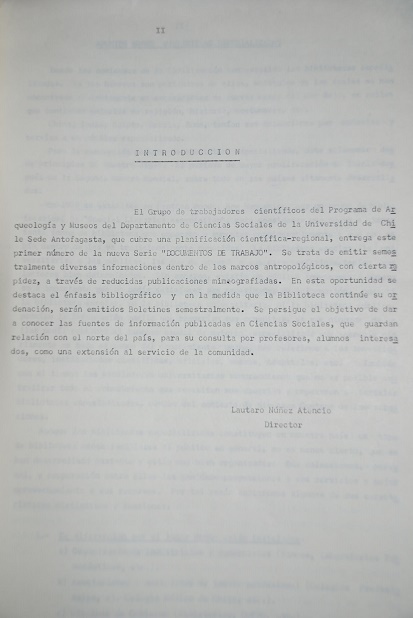 Boletin bibliografico N°1 