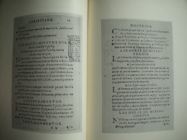 Luis de Valdivia - Discovery Of a Fragment Of The Printed Copy Of The Work On The Millcayac Language