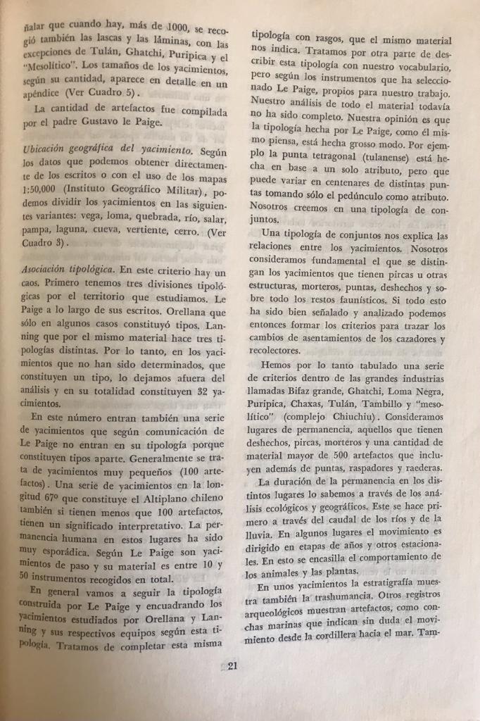Varios autores	Estudios atacameños. 3 números 