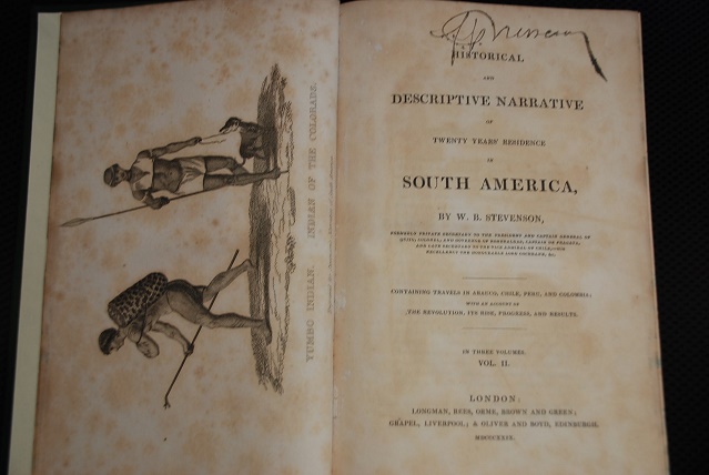 W. B. Stevenson - Historical and descriptive narrative of twenty years residence in south america 3 tomos